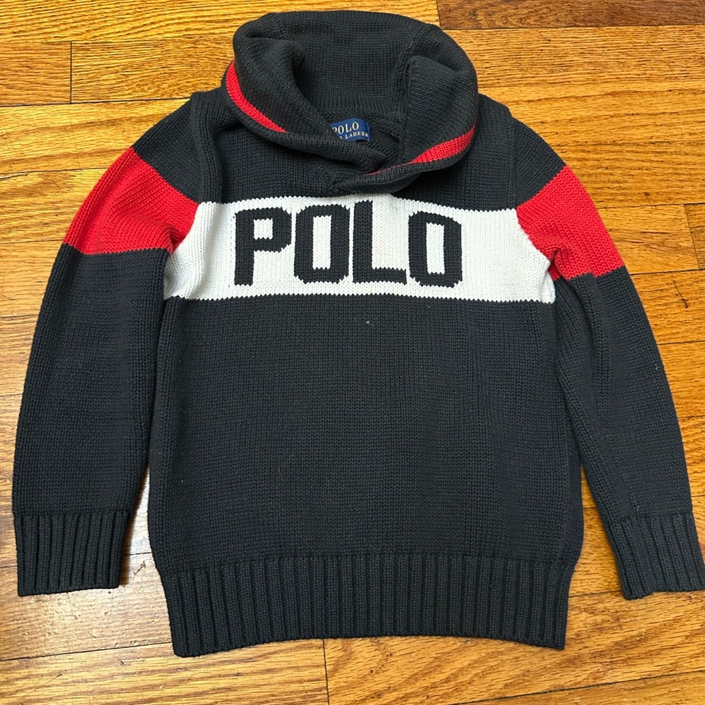 Polo Ralph Lauren black sweater size 5